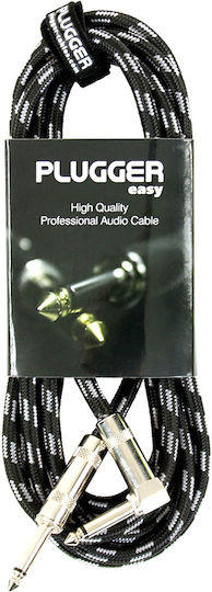 Plugger Cable 6.3mm male - 6.3mm male 3m