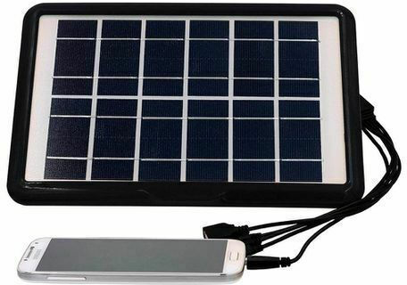 GDPLUS GD-100 Ηλιακό Panel Φορτιστής 8W με USB Output (Φορητών Συσκευών) (15909)