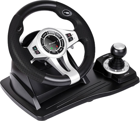 Tracer Roadster Τιμονιέρα με Μοχλό Ταχυτήτων και Πετάλια για PC / PS3 / PS4 / XBOX One με 270° Περιστροφής