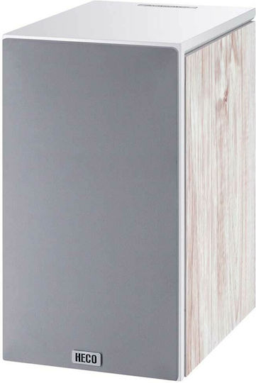 Heco Aurora 300 D1348012 Pair of Hi-Fi Speakers Bookself 80W 2 No of Drivers W19.5xD31.5xH35.7cm. White