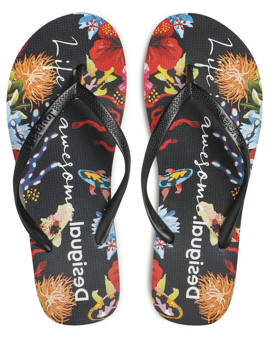 Underwater Frauen Flip Flops in Schwarz Farbe