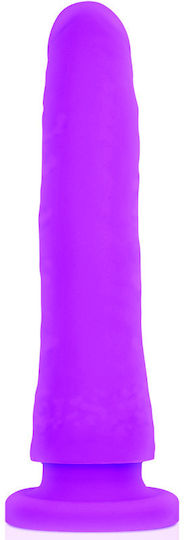 Delta Club Toys Harness & Silicone Dong Gurtzeug mit Dildo 23cm in Lila Farbe