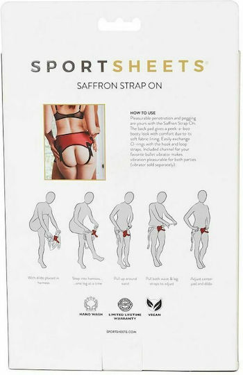 Sportsheets Universal Harness Harness σε Μαύρο Χρώμα