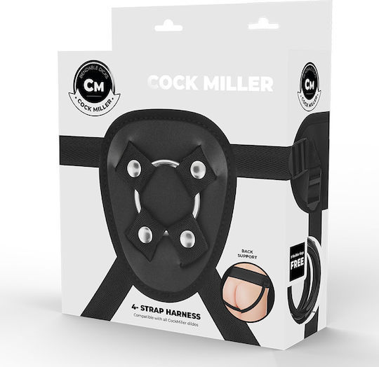 Cock Miller Harness με Dildo στο χρώμα του δέρματος
