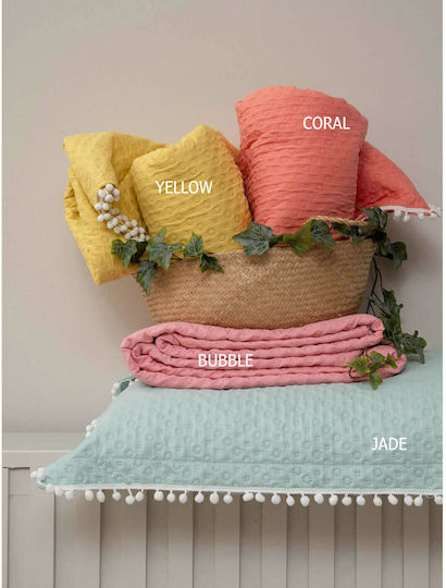 Palamaiki Juniper Baby Quilt Mikrofaser Gelb 110x140cm