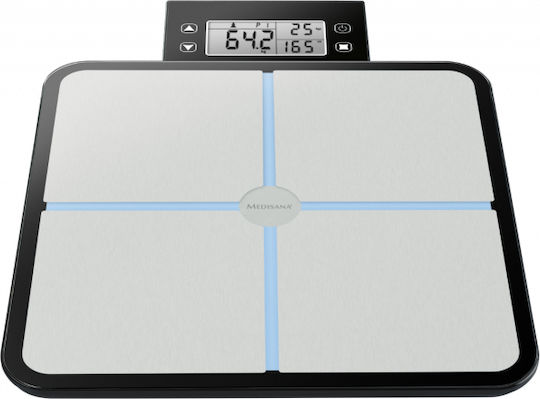Medisana BS 460 Ψηφιακή Ζυγαριά 180kg με Λιπομετρητή Ασημί