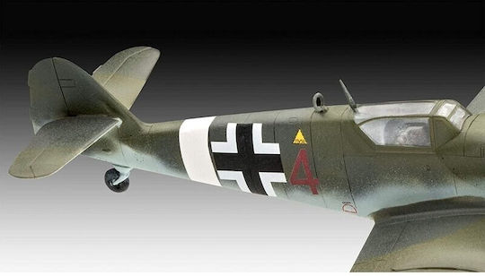 Revell Spitfire Mk.V & Bf109G-10 Modeling Figure Airplane 76 Pieces in Scale 1:72 with Glue and Paints