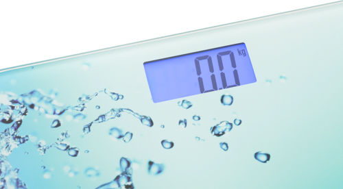 Mesko Digital Bathroom Scale Blue MS8156