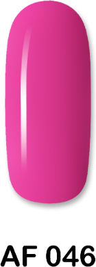 Aloha Fashion Ημιμόνιμο Βερνίκι Νυχιών AF 046 Fuchsia Red 15ml