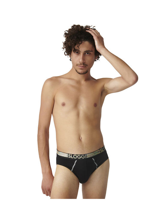 Ανδρικά Σλιπ Blue / Black 2Pack