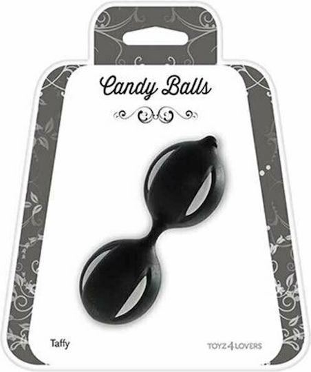 Toyz4lovers Candy Balls Vaginal Kegel Balls Taffy Black