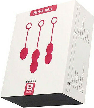 Svakom Nova Exercise Kegel Balls Κολπικές Μπάλες Ροζ