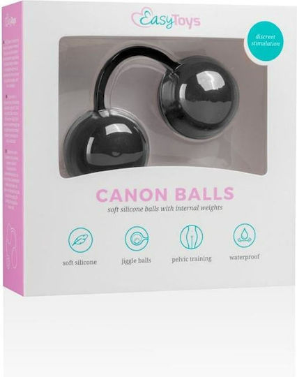 Easytoys Geisha Collection Love Balls with Counterweight Вагинални топки Черен