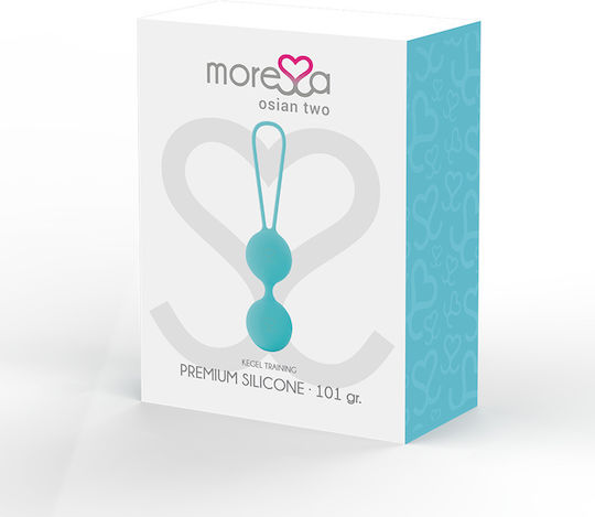 Amoressa Osian Two Premium Silicone Bile vaginale Turcoaz
