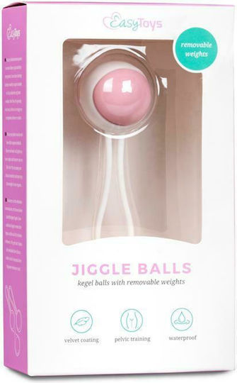 Easytoys Singe Removable Kegel Ball Κολπικές Μπάλες Ροζ