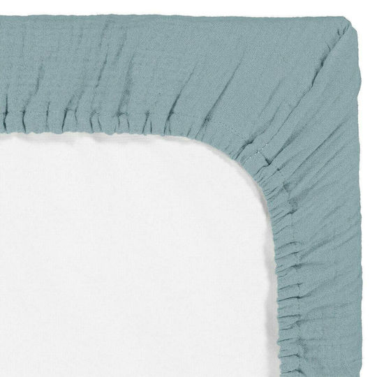 La Redoute Interieurs Weiche Wickelauflage Kumla aus Stoff Gray Blue 48x72cm