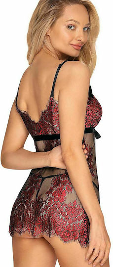 Obsessive Redessia Babydoll & Thong Multicolour
