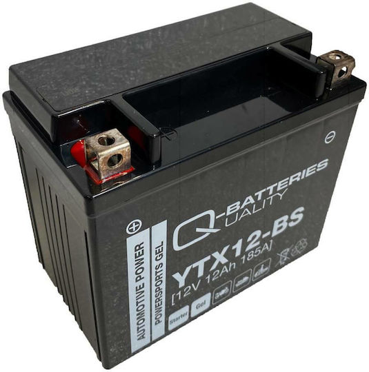 Motorradbatterie Moto Power Ytx12-bs 12v 12ah GEL