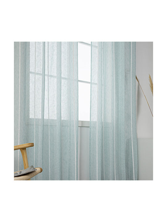 Beauty Home Κουρτίνα με Τρουκς 8441 Βεραμαν 140x270εκ.
