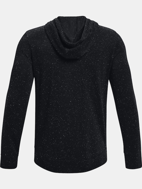Rival Terry Cardigan with Black Hood
