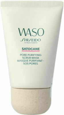 Shiseido Waso Satocane Scrub Gesichtsmaske für das Gesicht für Peeling 50ml