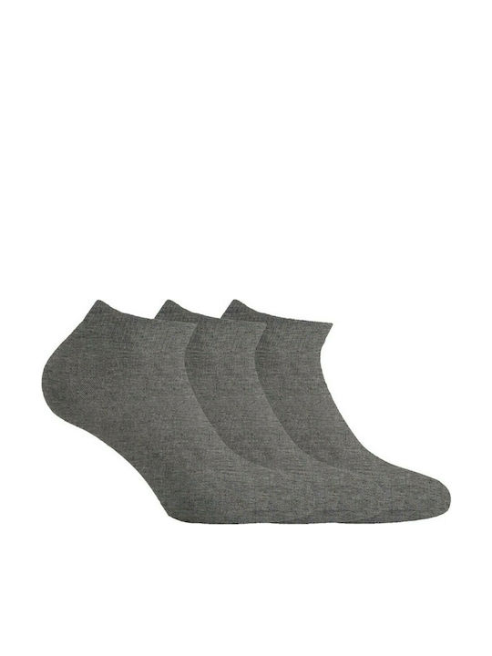 Walk Γυναικείες Μονόχρωμες Κάλτσες 3Pack