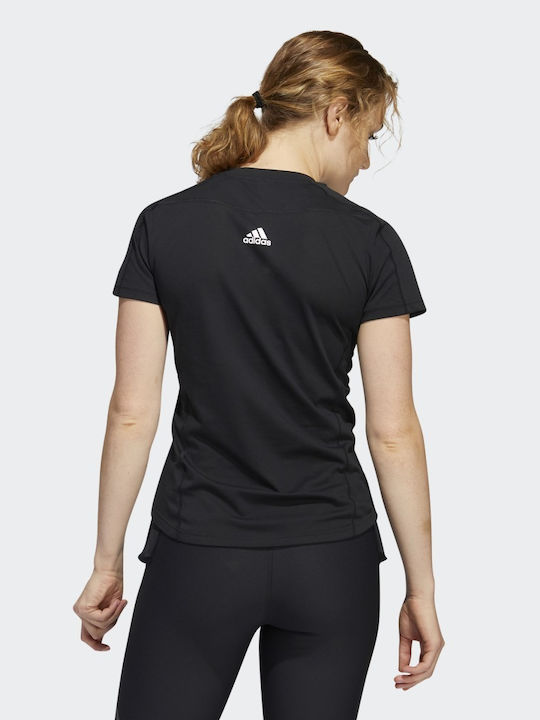 Adidas Women's Athletic T-shirt Fast Drying Black