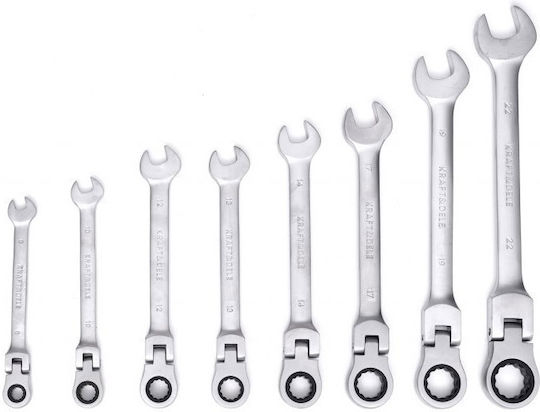 Kraft & Dele Set Germano-polygon cu Dimensiune de la 8mm până la 22mm 8buc