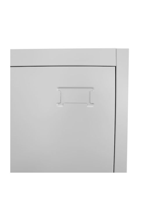 Шкаф Метал с 12 шкафчета 90x45x180бр