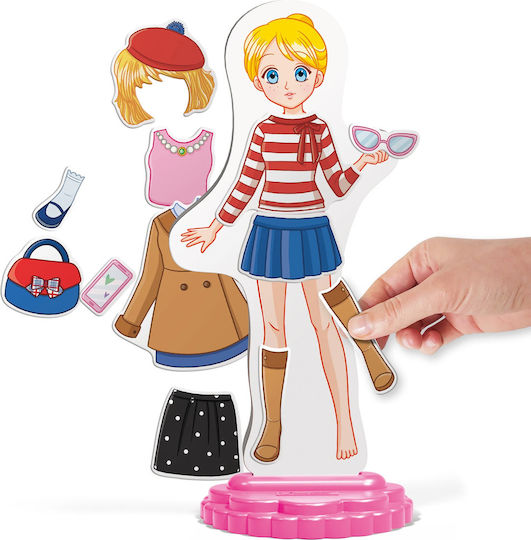 Quercetti Μαγνητικό Παιχνίδι Κατασκευών Fashion Anna για Παιδιά 5+ Ετών