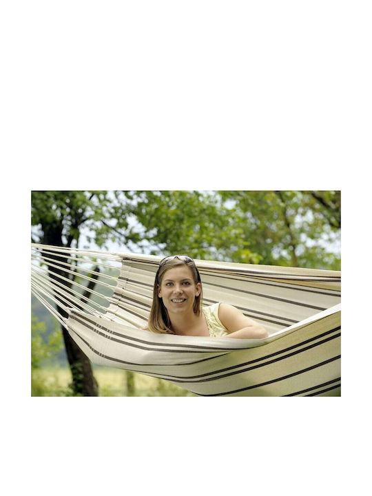 Amazonas Barbados Αιώρα Διπλή Υφασμάτινη Cappuccino 230x150εκ.