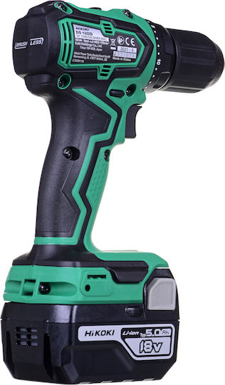 Hikoki DS18DDWPZ Δραπανοκατσάβιδο Μπαταρίας Brushless 18V 2x5Ah