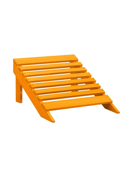 Deckchair Wooden Adirondack Orange 147.5x70x88.5cm.