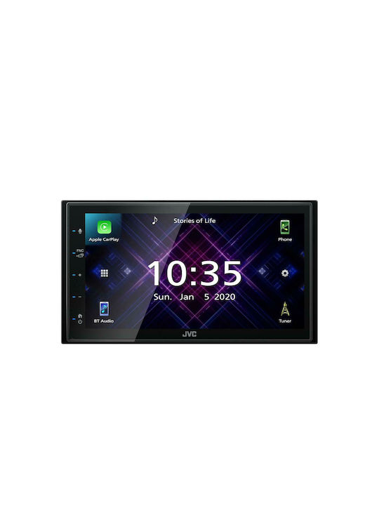 JVC KW-M560BT Ηχοσύστημα Αυτοκινήτου Universal 2DIN (Bluetooth/USB) με Οθόνη Αφής 6.8"