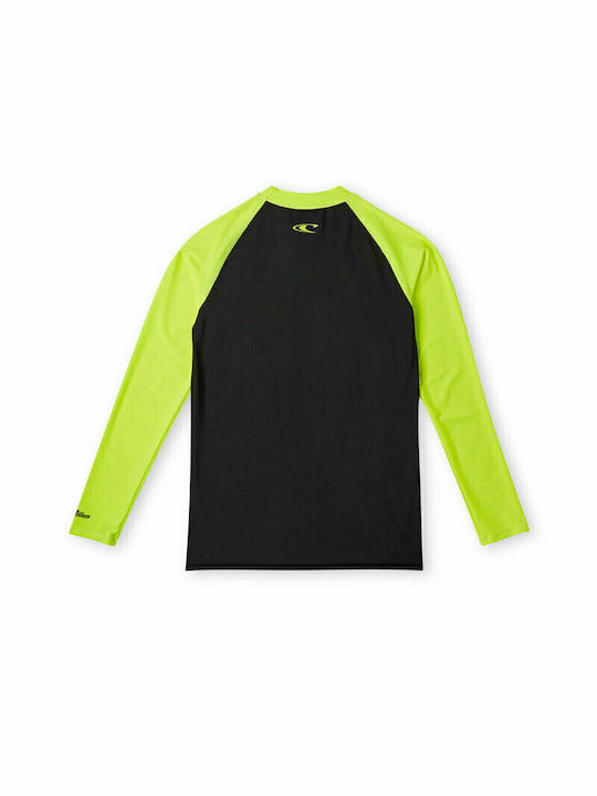 O'neill Kinder Badeanzug UV-Schutz (UV) Langarm-Shirt Schwarz