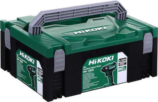 Hikoki WH18DDWQZ Παλμικό Κατσαβίδι Μπαταρίας Brushless 18V 2x3Ah