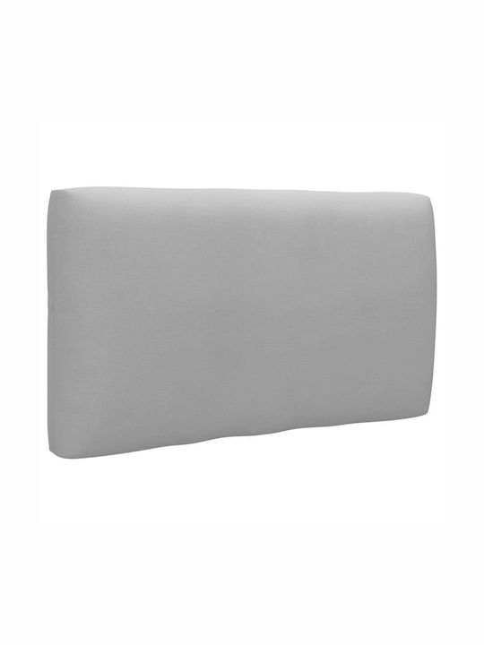 Ecksofa Außenbereich aus Paletten mit Kissen 110x65x55cm