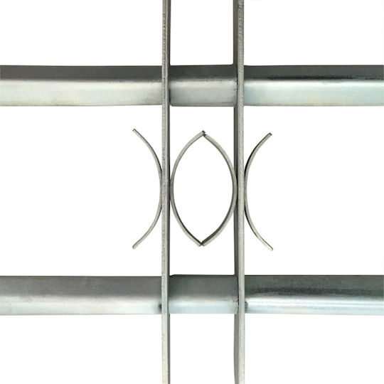 vidaXL Sicherheits-Fenstergitter verstellbar Grills 2Stück