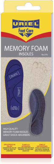 Uriel Insoles 376 Ανατομικοί Πάτοι Παπουτσιών με Memory Foam 2τμχ