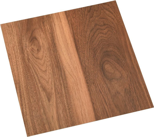 vidaXL Set Pardoseală din Plastic PVC cu 20 Benzi L30.5bucxW30.5buc Brown