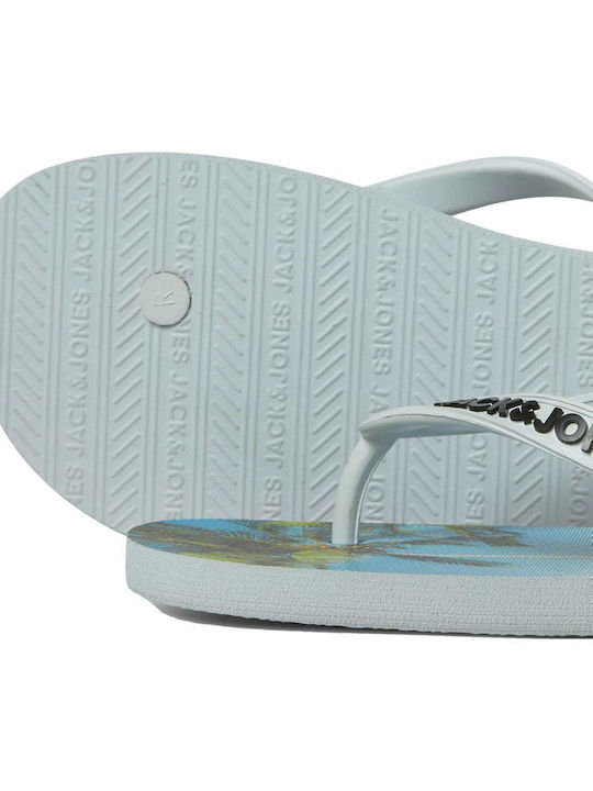 Slapi Bărbați Flip Flops Albi