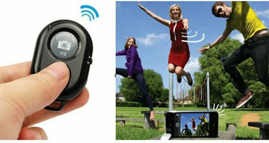 AB800 Τρίποδο Κινητού Bluetooth Μαύρο