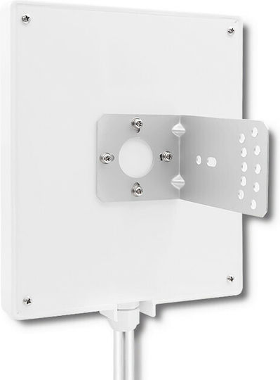 Qoltec 57022 Extern Wi-Fi-Antenne 5G Sektoralantenne 14dBi mit SMA-Anschluss