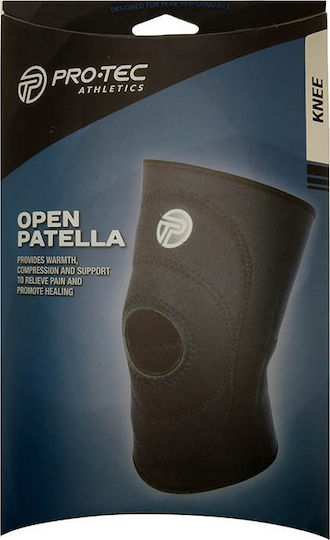 Pro-Tec Knee Brace with Hole Black N003F