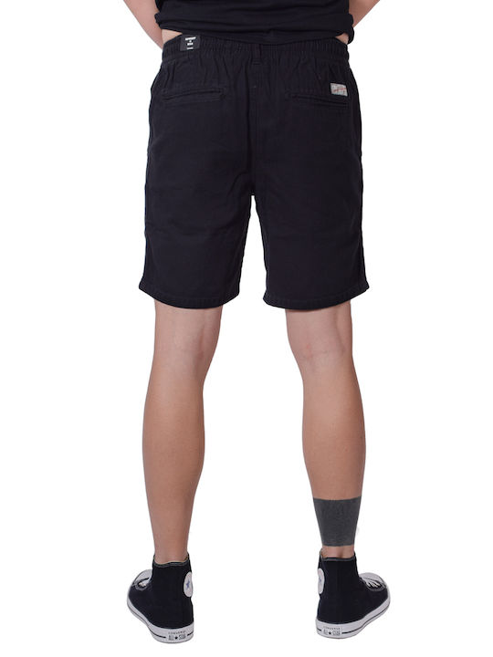 Ovin Vintage Men's Shorts Chino Black