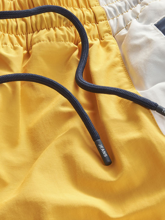 Αθλητική Ανδρική Βερμούδα Κίτρινη