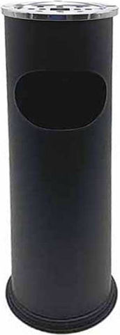 Homestyle Metallic Waste Bin 8lt Black