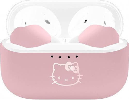 OTL Hello Kitty In-ear Bluetooth Handsfree Ακουστικά με Θήκη Φόρτισης Ροζ