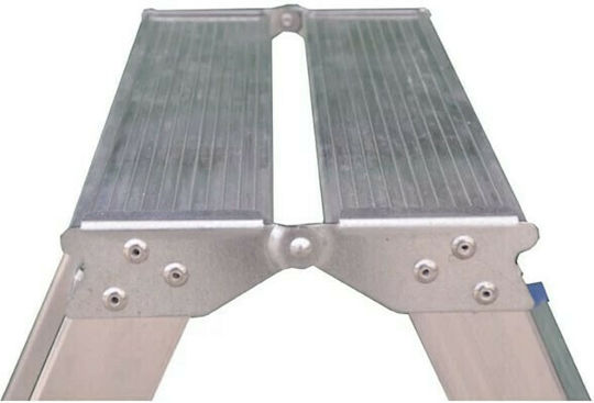 Profal Ladder Aluminum with 2+1 Steps 64cm