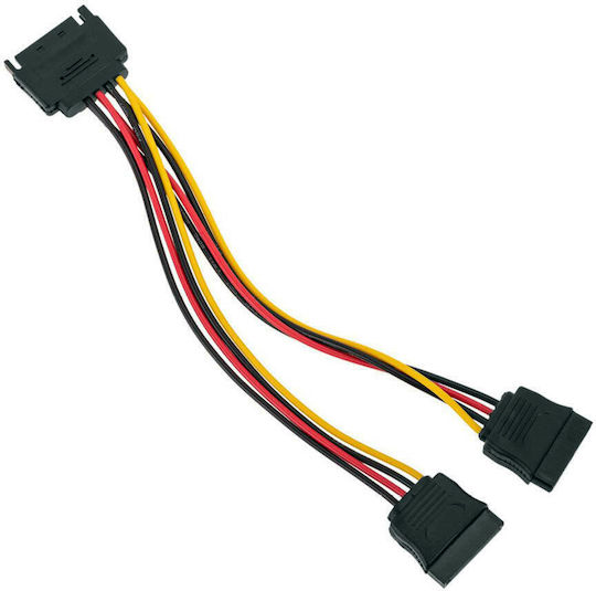 15-Pin Sata - 15-Pin Sata Cable 0.20m Multicolour (16910)